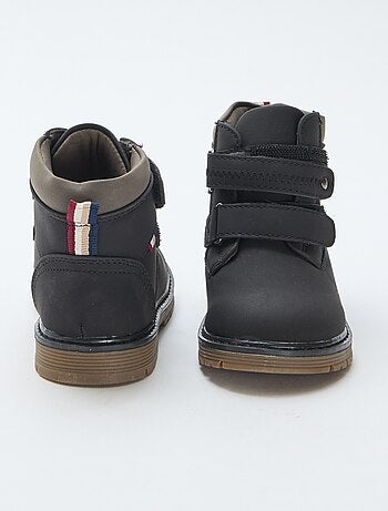 Botas de cano alto com velcro