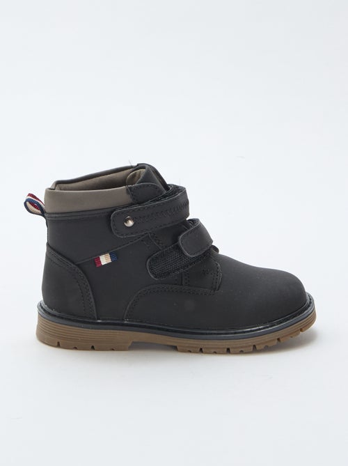 Botas de cano alto com velcro - Kiabi