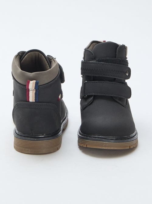 Botas de cano alto com velcro - Kiabi