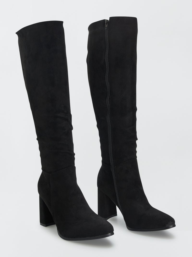 Botas de cano alto PRETO - Kiabi