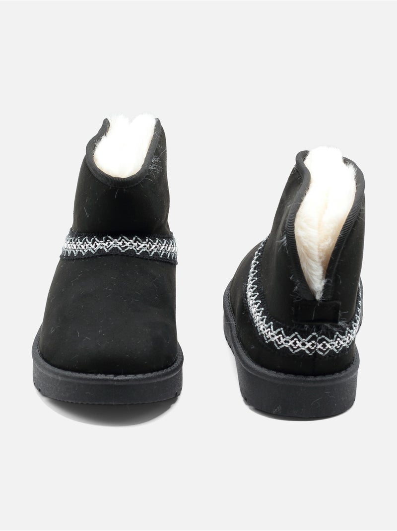 Botas de cano alto Preto - Kiabi