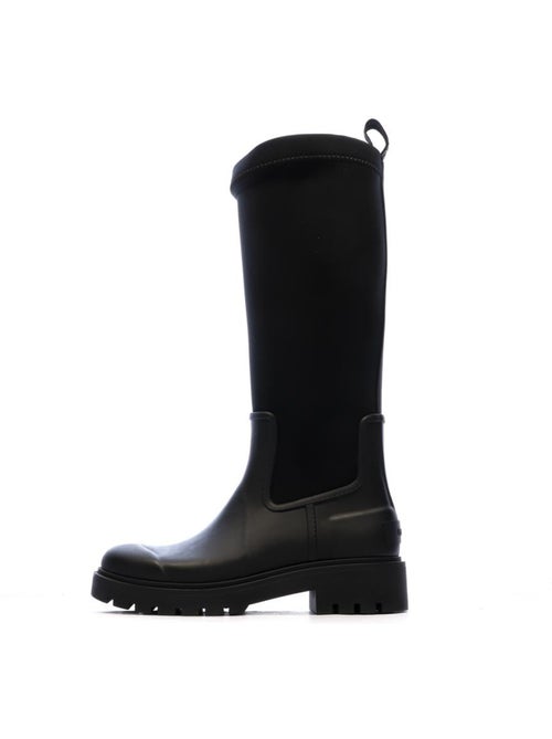 Botas de Chuva Altas Calvin Klein Jeans em Neopreno Pretas para Mulher - Kiabi Botas de Chuva Altas Calvin Klein Jeans em Neopreno Pretas para Mulher - Kiabi