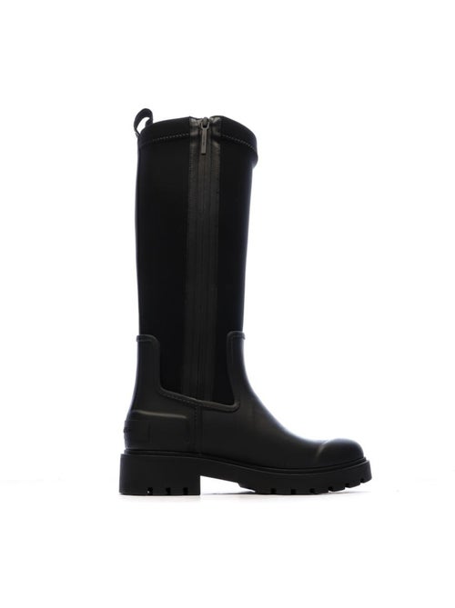 Botas de Chuva Altas Calvin Klein Jeans em Neopreno Pretas para Mulher - Kiabi Botas de Chuva Altas Calvin Klein Jeans em Neopreno Pretas para Mulher - Kiabi