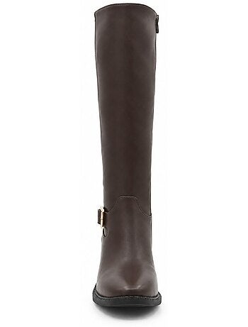 Botas de cunha material sintético montevita