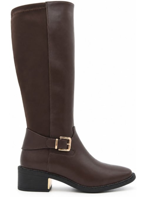 Botas de cunha material sintético montevita - Kiabi Botas de cunha material sintético montevita - Kiabi