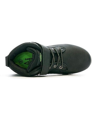 Botas de Menino Umbro Nelda Pretas com Velcro
