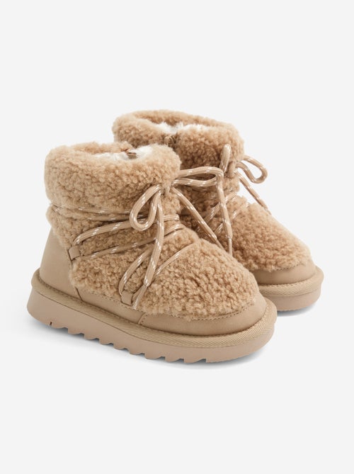 Botas de montanha forradas - Kiabi Botas de montanha forradas - Kiabi
