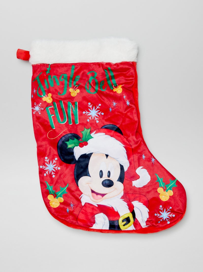 Botas de Natal 'Mickey' VERMELHO - Kiabi