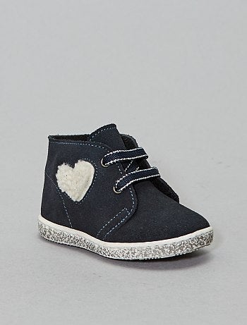 Botas de pele - Kiabi