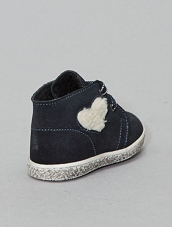 Botas de pele - Kiabi