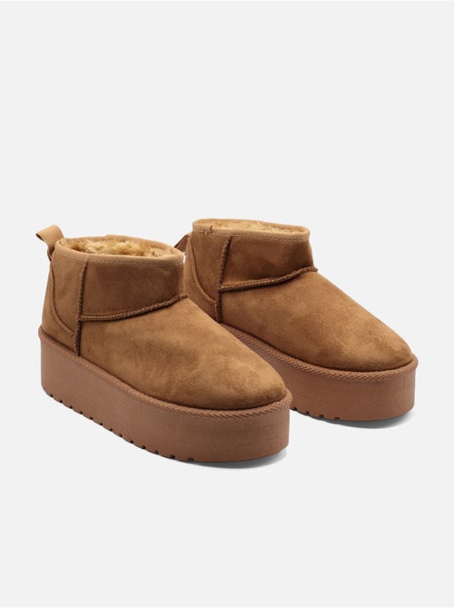 Botas de plataforma - Kiabi Botas de plataforma - Kiabi