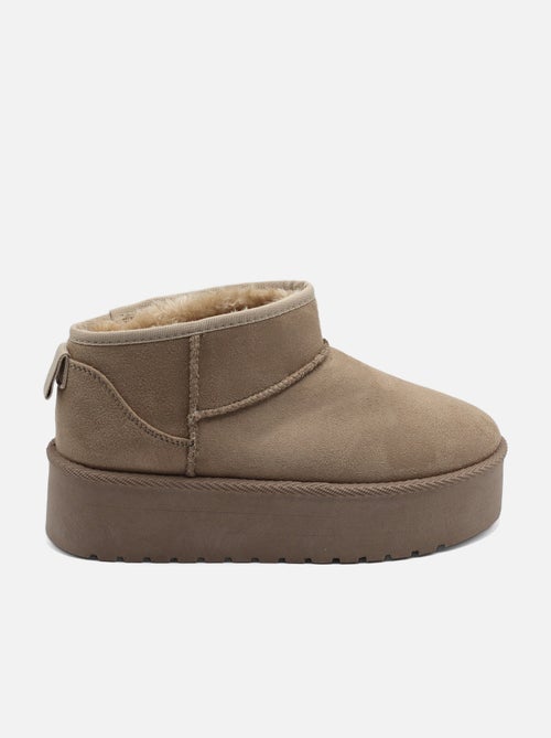 Botas de plataforma - Kiabi Botas de plataforma - Kiabi
