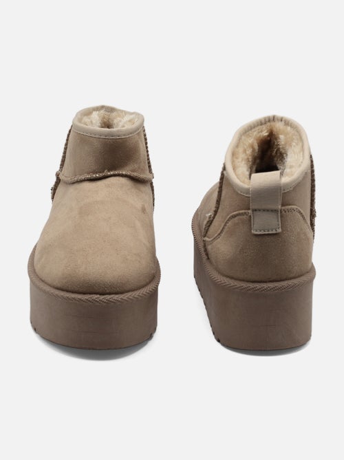 Botas de plataforma - Kiabi Botas de plataforma - Kiabi