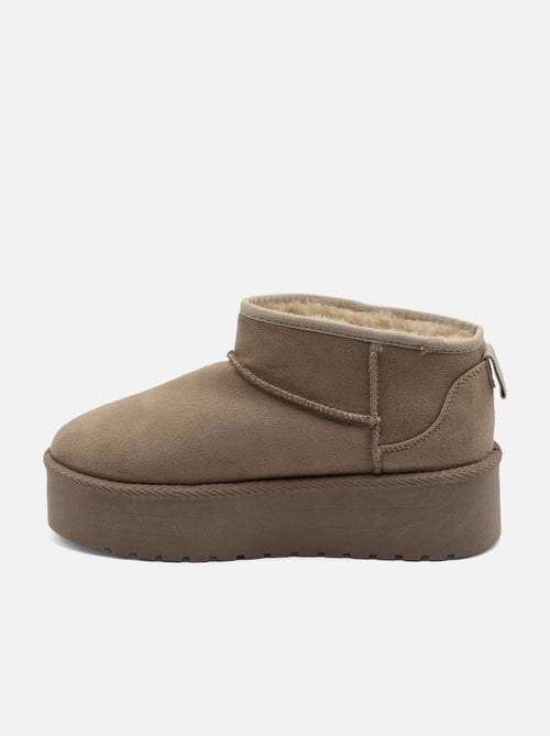 Botas de plataforma - Kiabi Botas de plataforma - Kiabi
