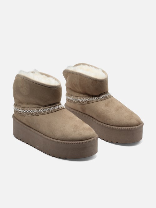 Botas de plataforma - Kiabi