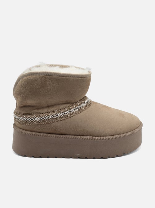 Botas de plataforma - Kiabi