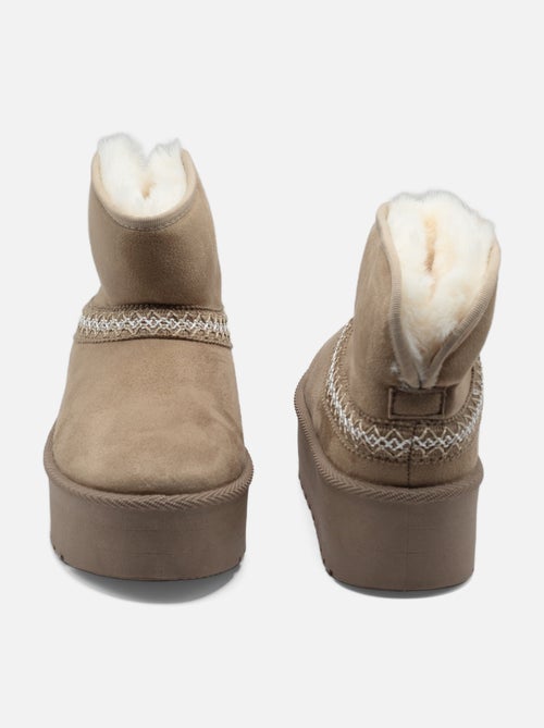 Botas de plataforma - Kiabi