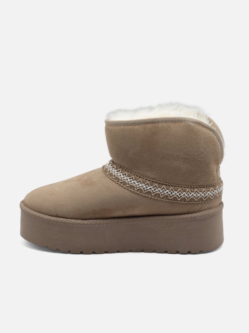 Botas de plataforma - Kiabi