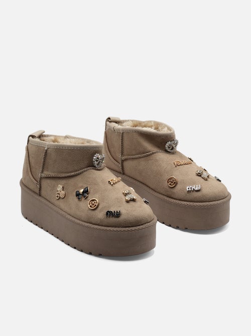 Botas de plataforma - Kiabi