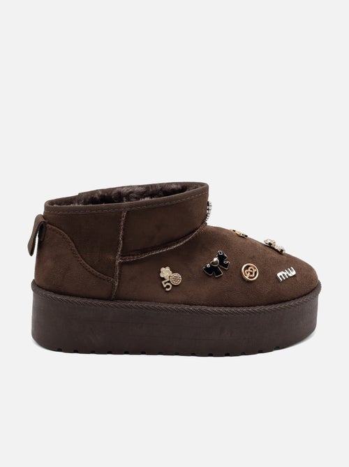 Botas de plataforma - Kiabi