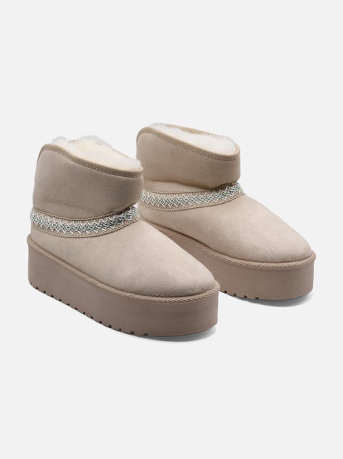 Botas de plataforma - Kiabi