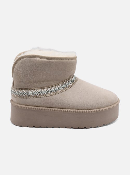 Botas de plataforma - Kiabi