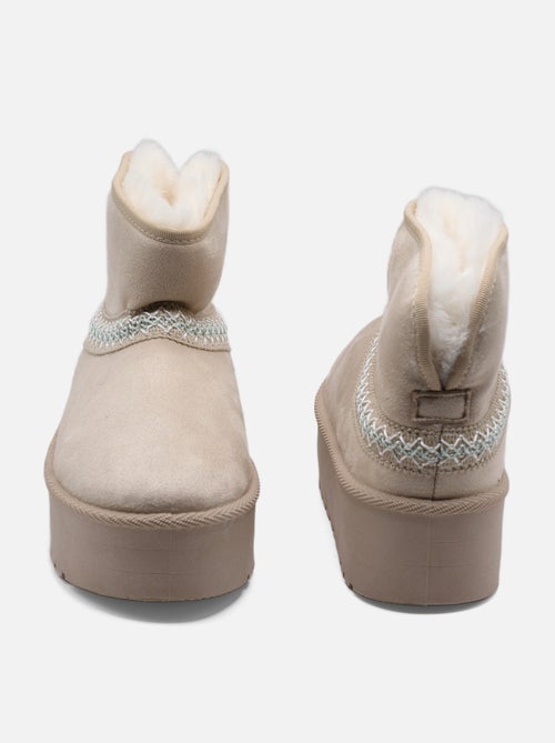 Botas de plataforma - Kiabi
