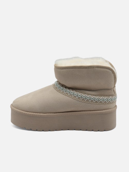 Botas de plataforma - Kiabi