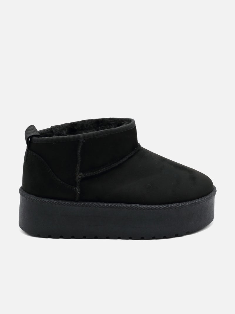 Botas de plataforma Preto - Kiabi