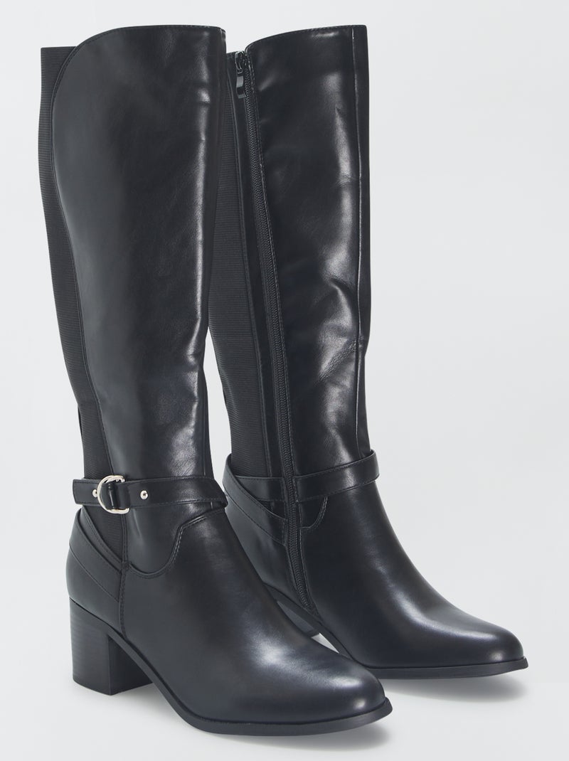 Botas de salto alto PRETO - Kiabi
