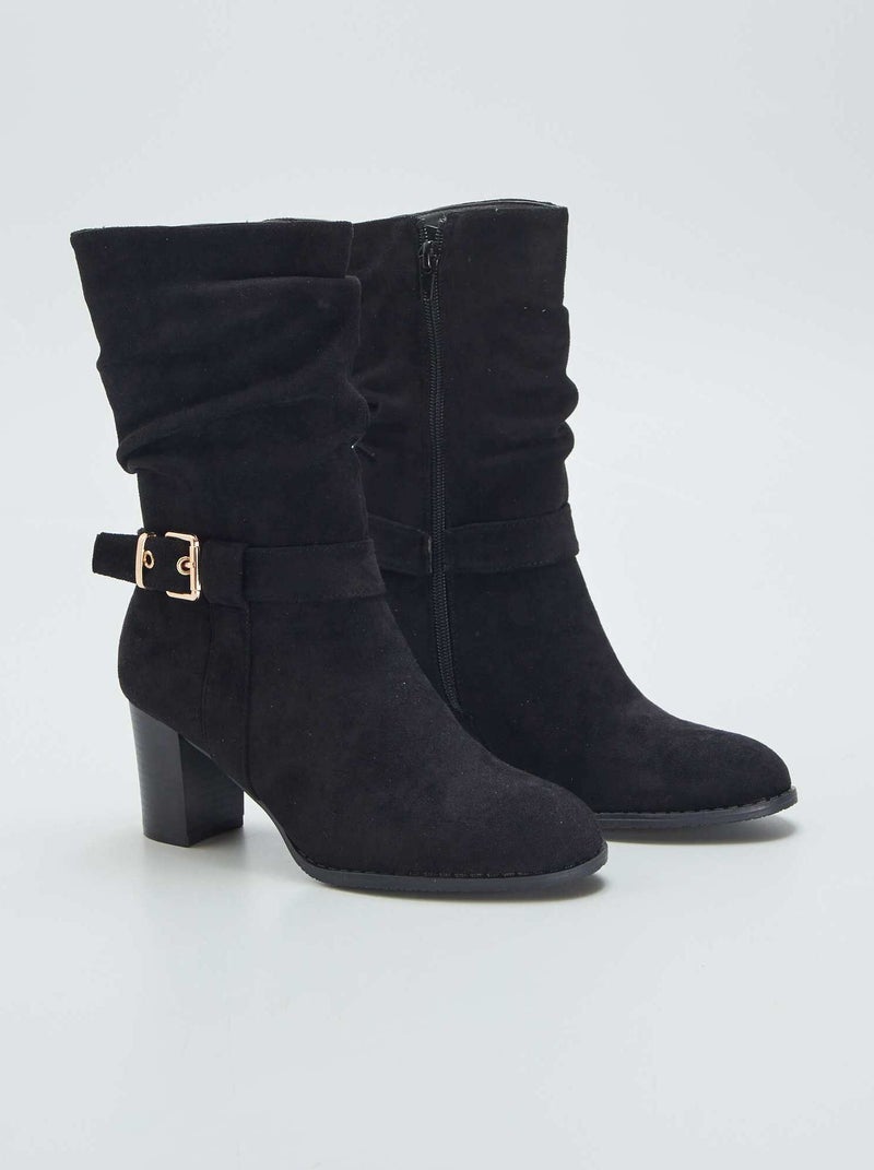 Botas de salto alto PRETO - Kiabi