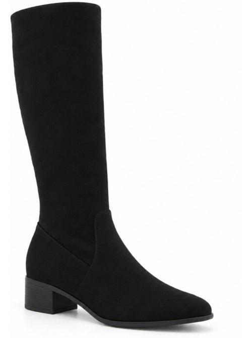 Botas de salto couro natural purapiel - Kiabi Botas de salto couro natural purapiel - Kiabi