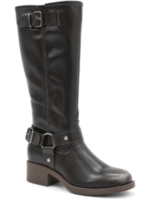 Botas de salto material sintético montevita - Kiabi Botas de salto material sintético montevita - Kiabi