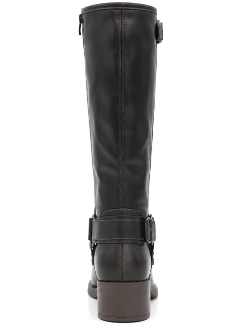 Botas de salto material sintético montevita Preto - Kiabi