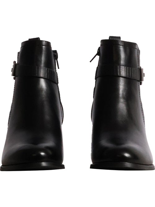 Botas de salto quadrado - Kiabi Botas de salto quadrado - Kiabi