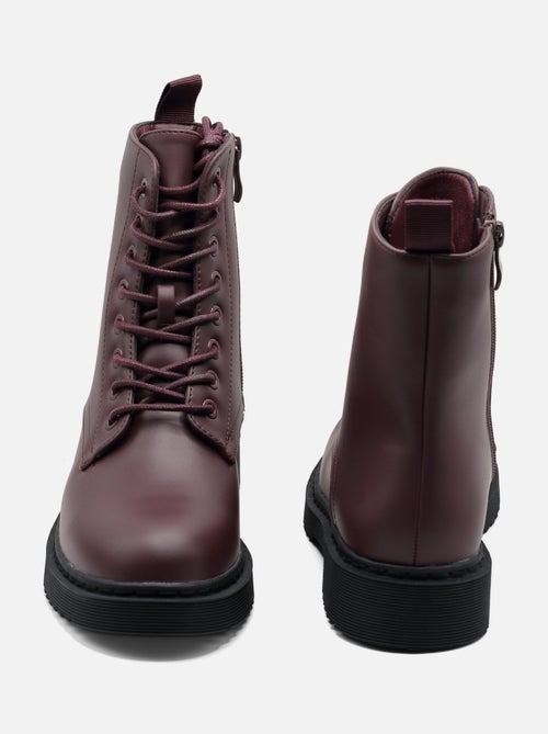 Botas de senhora alça cruzada - Kiabi Botas de senhora alça cruzada - Kiabi