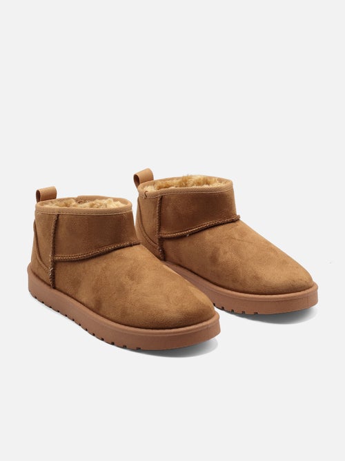 Botas de senhora alça cruzada - Kiabi Botas de senhora alça cruzada - Kiabi