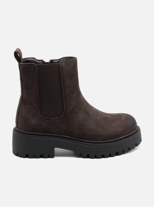 Botas de senhora alça cruzada - Kiabi Botas de senhora alça cruzada - Kiabi
