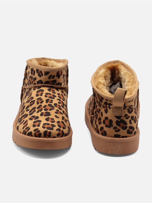 Botas de senhora alça cruzada - Kiabi