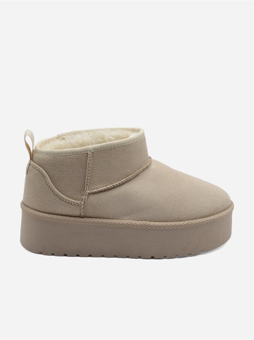 Botas de senhora alça cruzada - Kiabi Botas de senhora alça cruzada - Kiabi
