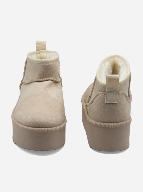 Botas de senhora alça cruzada - Kiabi Botas de senhora alça cruzada - Kiabi