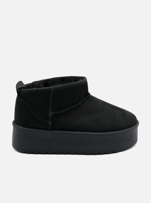 Botas de senhora alça cruzada - Kiabi