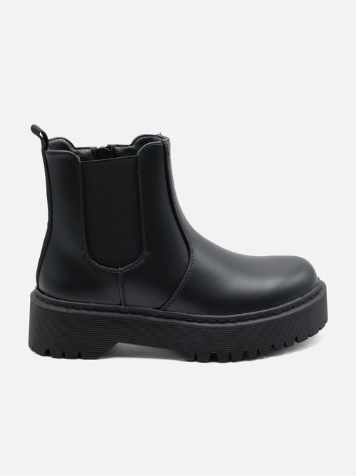 Botas de senhora alça cruzada - Kiabi Botas de senhora alça cruzada - Kiabi