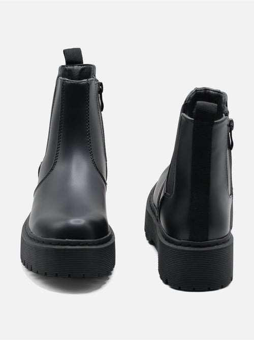 Botas de senhora alça cruzada - Kiabi Botas de senhora alça cruzada - Kiabi