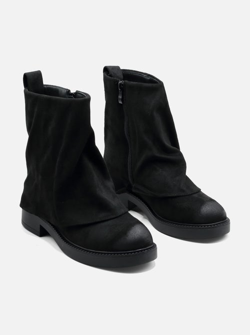 Botas de senhora alça cruzada - Kiabi