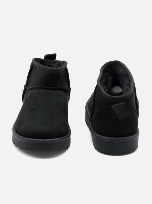 Botas de senhora alça cruzada - Kiabi Botas de senhora alça cruzada - Kiabi