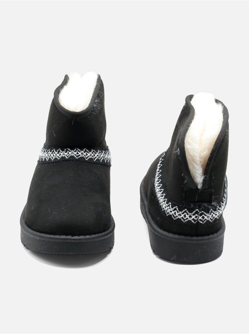 Botas de senhora alça cruzada - Kiabi