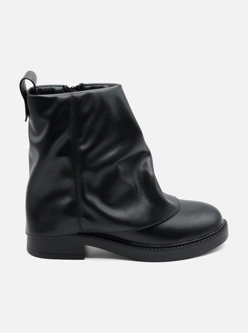 Botas de senhora alça cruzada - Kiabi