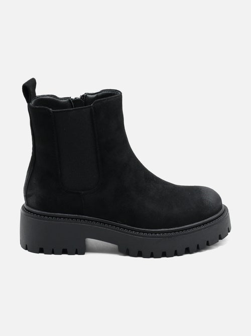 Botas de senhora alça cruzada - Kiabi