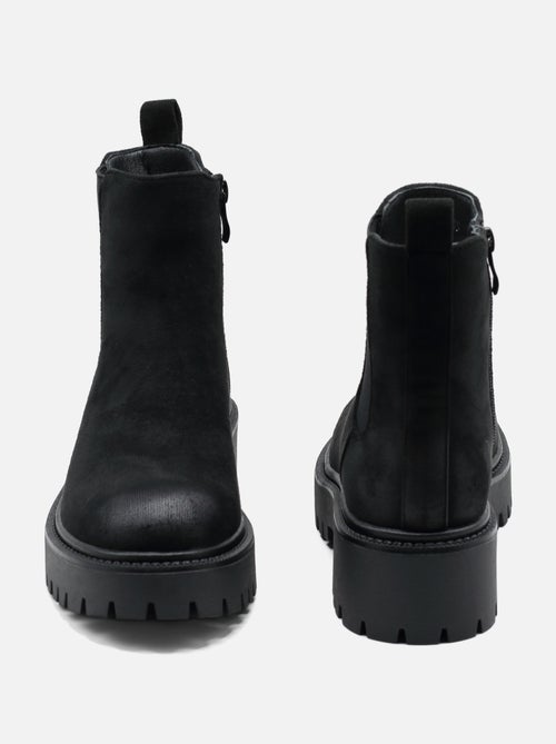 Botas de senhora alça cruzada - Kiabi